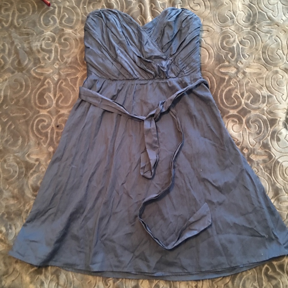 Express strapless dress